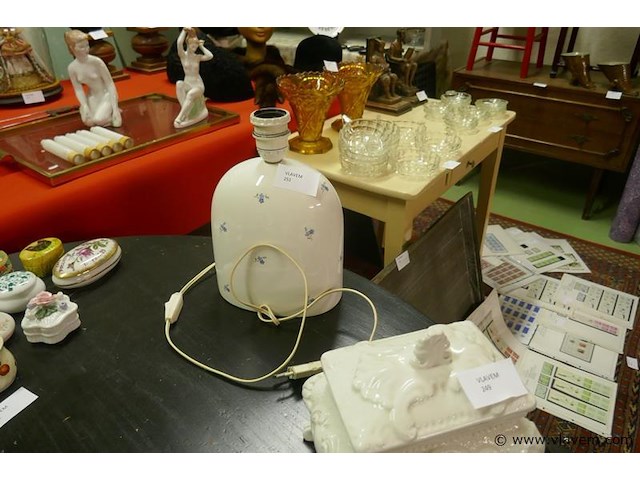 Sfeerlamp in porselein - afbeelding 1 van  1