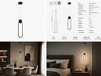 Sfeervolle design led hanglamp (horoz) – 12w – 4000k neutraal wit – ip20 – always (1 stuks) - afbeelding 3 van  5