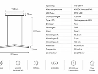 Sfeervolle design led hanglamp (horoz) – 16w – 4000k neutraal wit – ip20 – edmond-16 (1 stuks) - afbeelding 5 van  5