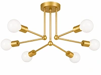 Sfeervolle design led hanglamp (horoz) – 18w – ip20 – lorenzo-6 (1 stuks) - afbeelding 3 van  5