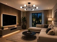 Sfeervolle design led hanglamp (horoz) – 18w – ip20 – lorenzo-6 (1 stuks)