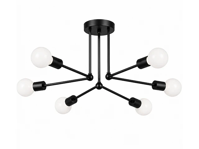 Sfeervolle design led hanglamp (horoz) – 18w – ip20 – lorenzo-6 (1 stuks) - afbeelding 3 van  5