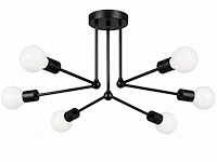 Sfeervolle design led hanglamp (horoz) – 18w – ip20 – lorenzo-6 (1 stuks) - afbeelding 3 van  5