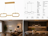 Sfeervolle design led hanglamp (horoz) – 20w – 4000k neutraal wit – ip20 – empire-20 (1 stuks) - afbeelding 4 van  5