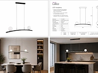 Sfeervolle design led hanglamp (horoz) – 28w – 4000k neutraal wit – ip20 – invicta-28 (1 stuks) - afbeelding 3 van  4