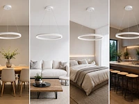 Sfeervolle design led hanglamp (horoz) – 35w – ip20 – harvey-35 3cct (1 stuks) - afbeelding 2 van  5