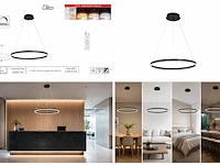 Sfeervolle design led hanglamp (horoz) – 35w – ip20 – harvey-35 3cct (1 stuks) - afbeelding 4 van  5