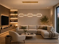 Sfeervolle design led hanglamp (horoz) – 36w – 4000k neutraal wit – ip20 – empire-36 (1 stuks)