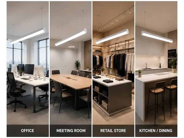 Sfeervolle design led hanglamp (horoz) – 40w – avenue 3cct (2 stuks) - afbeelding 2 van  5