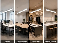Sfeervolle design led hanglamp (horoz) – 40w – avenue 3cct (2 stuks) - afbeelding 2 van  5