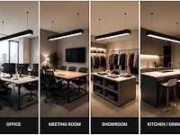 Sfeervolle design led hanglamp (horoz) – 60w – fortis-60 3cct (4 stuks) - afbeelding 2 van  5