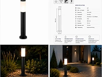 Sfeervolle led tuinlamp (horoz) – ip44 – kavak-5 (4 stuks) - afbeelding 4 van  5