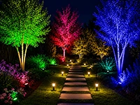 Sfeervolle rgb led floodlight met afstandsbediening – 30w – rgb – ip65 – remix-30 (4 stuks)