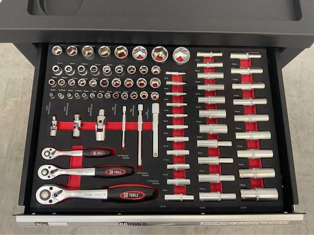 Sg gereedschapswagen 257-delig - afbeelding 15 van  15