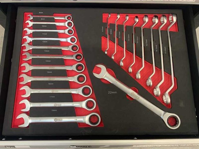 Sg gereedschapswagen 257-delig - afbeelding 2 van  6