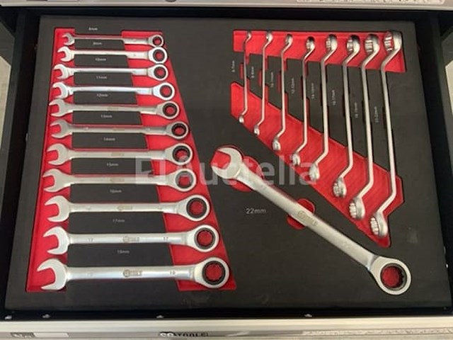 Sg-tools - gereedschapswagen 257 delig - afbeelding 5 van  9