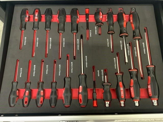 Sg-tools - gereedschapswagen 257 delig - afbeelding 6 van  9