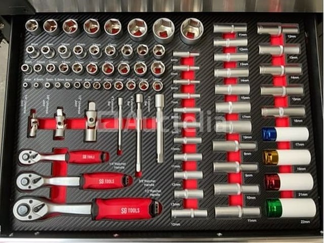 Sg-tools - gereedschapswagen 274 delig - afbeelding 2 van  10
