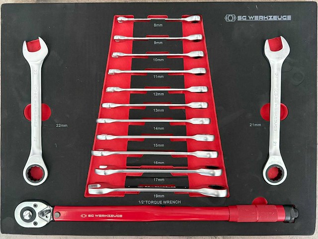 Sg werkzeuge 258-delige set handgereedschap - afbeelding 2 van  13