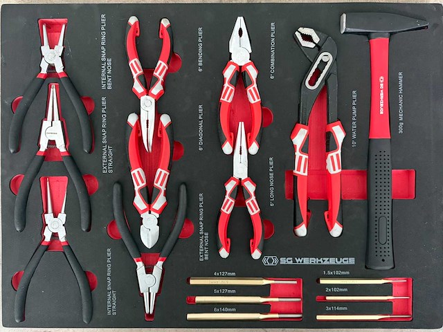 Sg werkzeuge 258-delige set handgereedschap - afbeelding 5 van  13