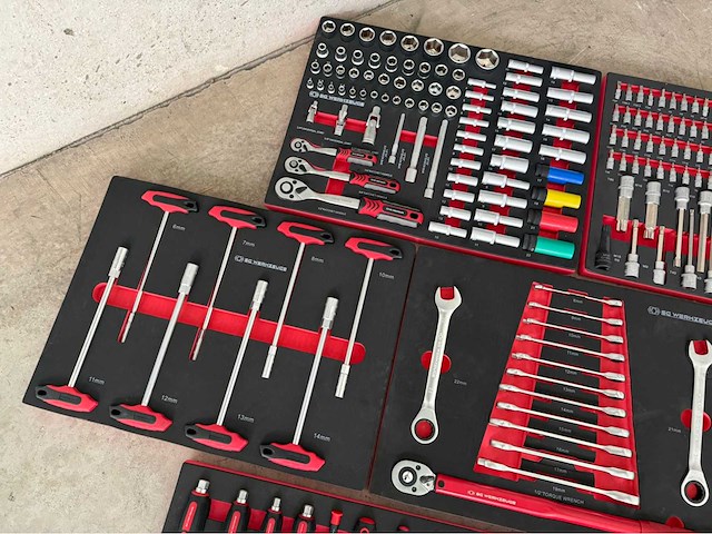 Sg werkzeuge 258-delige set handgereedschap - afbeelding 7 van  13