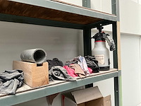 Sgs gereedschapswagen en rek met inhoud, waaronder 3m masking tape - afbeelding 17 van  18