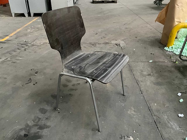 S&h design kantinestoel (20x) - afbeelding 1 van  5