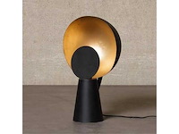 Shadex tafellamp - zwart & goud - afbeelding 1 van  4