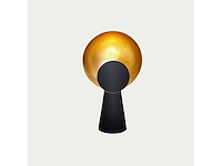 Shadex tafellamp - zwart & goud - afbeelding 4 van  4