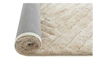Shaggy, embossed shag rug - 160 x 230 cm - gebroken wit - afbeelding 5 van  6