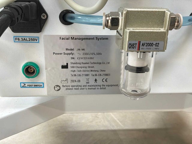 Shandong huamei technology jm-m6 gelaatsbehandelingsmachine - afbeelding 6 van  6