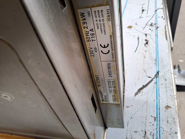 Sharp - overige bak- en braadapparatuur - afbeelding 2 van  2