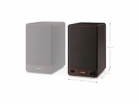 Sharp cp-ss30 (br) 2-weg actieve boekenkast, houten behuizing - afbeelding 2 van  12