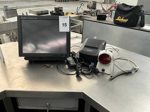 Sharp kasregister - afbeelding 1 van  3