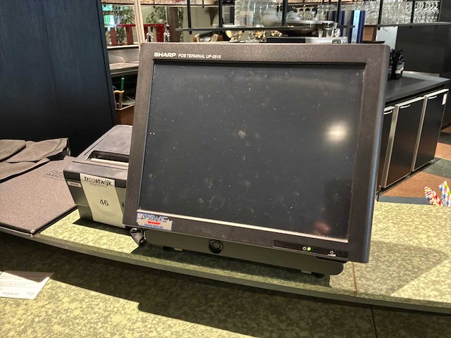 Sharp pos terminal up-3515 kassa - afbeelding 1 van  4