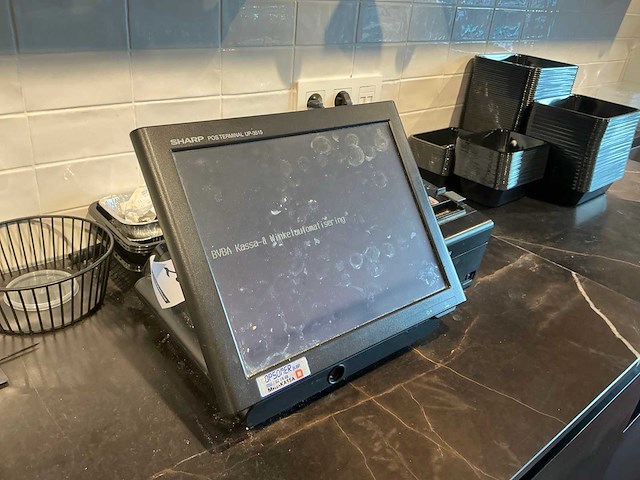 Sharp pos terminal up-3515 kassa - afbeelding 3 van  4