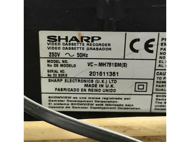 Sharp stereo - afbeelding 2 van  2
