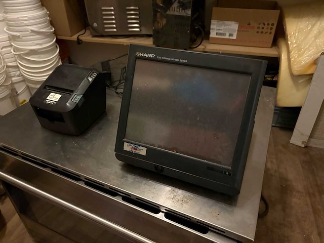Sharp up-3500 series kassa - afbeelding 1 van  7