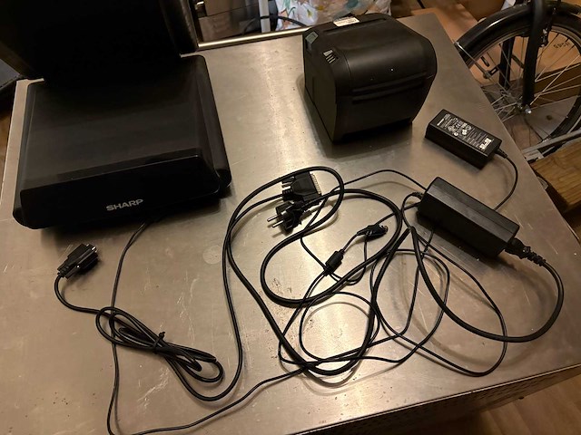 Sharp up-3500 series kassa - afbeelding 4 van  7