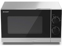 Sharp yc-ps201aes 700w magnetron, 6 vermogensniveaus, 20 liter capaciteit - afbeelding 2 van  6