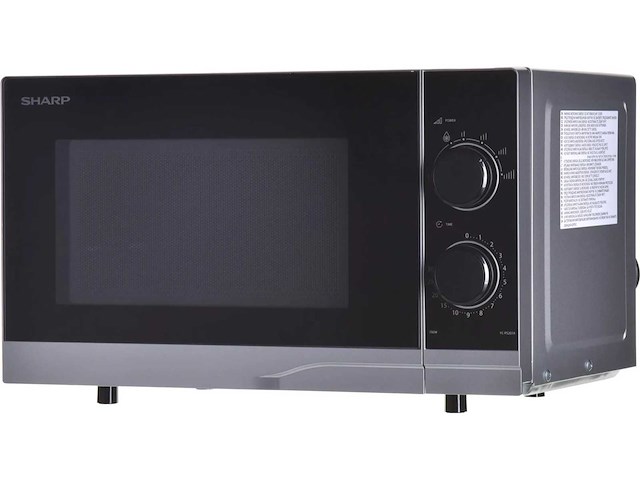 Sharp yc-ps201aes 700w magnetron, 6 vermogensniveaus, 20 liter capaciteit - afbeelding 6 van  6