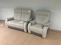 Shelby 2 zit zetel + relax electrisch - afbeelding 1 van  6
