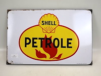 Shell petrole emaille bord