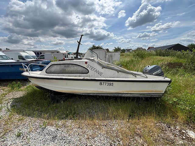 Shetland - 1979 - 538 met mariner 40 pk motor en 6 pk noodmotor. - consoleboot en visboot - afbeelding 12 van  23