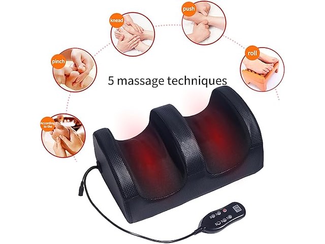 Shiatsu voetmassageapparaat met verwarming - afbeelding 3 van  3