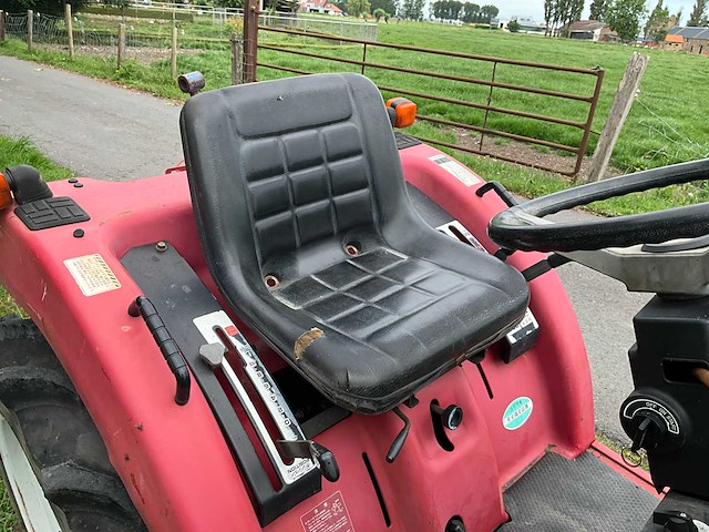 Shibaura p185f minitractor - afbeelding 13 van  20