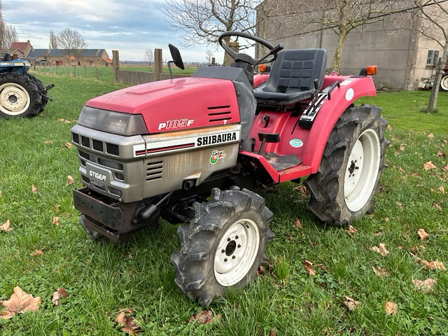 Shibaura p185f vierwielaangedreven minitractor - afbeelding 1 van  20