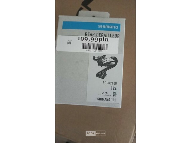 Shimano 105 achterderailleur rd-r7100 12-speed - afbeelding 1 van  1