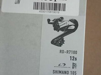 Shimano 105 achterderailleur rd-r7100 12-speed - afbeelding 1 van  1