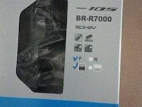 Shimano 105 velgrem br-r7000 achter zwart - afbeelding 1 van  1